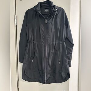 Athleta Black Zip-Up Jacket